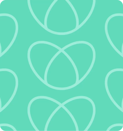 Thyme mint leaf pattern